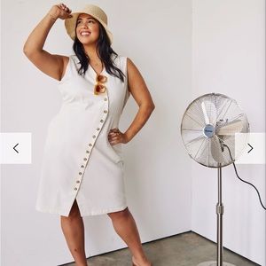 Asymmetric Midi Dress